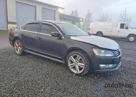 2012 Volkswagen Passat Se из США, поврежденный, VIN 1VWBN7A30CC046214
